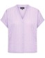 Blouse Korte Mouw Claire Lilac