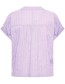 Blouse Korte Mouw Claire Lilac detail