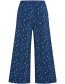 Pantalon Wijd Bananas Navy detail