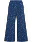 Pantalon Wijd Bananas Navy detail