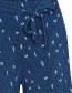 Pantalon Wijd Bananas Navy detail