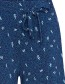 Pantalon Wijd Bananas Navy detail