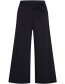 Pantalon Evi Wide Zwart detail