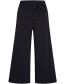 Pantalon Evi Wide Zwart detail