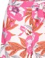 Pantalon Wijd Peony White Pink detail