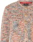 Cardigan Vest Wol Mix Olivia Multi Colours detail