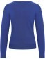 Cardigan Round Neck Bamboe Royal Blue detail