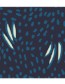 Haarband Bananas Navy detail