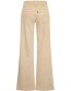 Jeans Lotus Wide Leg Sand detail