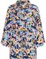 Jumpsuit Kaleidoscoop Navy detail