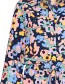 Jumpsuit Kaleidoscoop Navy detail
