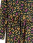 Jurk Belt Fauna Mustard detail