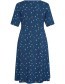 Jurk Cross Bananas Navy detail