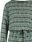 Jurk Ethnic  Ribbon Jade detail
