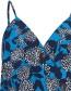 Jurk Straps Dahlia Ocean detail