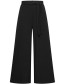 Pantalon Evi Wijd Zwart