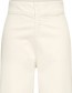 Pantalon High Rise White detail