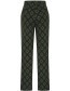 Pantalon Ikat Black Green detail