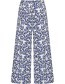 Pantalon Wide Toucan Royal Blue detail