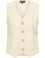 Gilet Amelie Flower Taupe