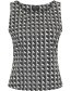 Top Buttons Stamps Black