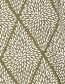 Top Claudi Drawstring Argyle Army detail