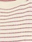 Top Ruby Stripe Red detail