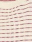 Top Ruby Stripe Red detail