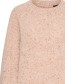 Trui Nai Alpaca Buttons Peach detail