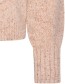 Trui Nai Alpaca Buttons Peach detail