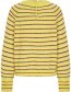 Trui Bou Alpaca Buttons Stripe Curry detail