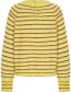 Trui Bou Alpaca Buttons Stripe Curry detail
