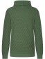 Trui Anna Losse Col  Dark Green detail