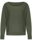 Trui Betty Batsleeve Bamboe Dark Green