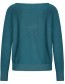 Trui Betty Batsleeve Bamboe Petrol detail
