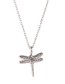 Ketting Delicate Dragonfly Sterling Silver detail
