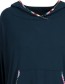 Sweater Hoodie Mors Mors Navy detail