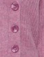 Cardigan Byotasja Pink Crocus Melange detail
