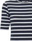T&#8209;shirt ByPamila Stripe White Black detail