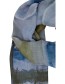 Sjaal Handmade Farabekka Blauw detail