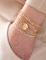Armband Glitter Citrine Gold