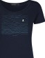T&#8209;shirt Seagull Waves Dark Navy detail