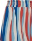 Short Dancing Stripes Sand  Blue detail