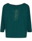 T&#8209;shirt Animal Seahorse Deep Green Sea