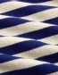 Trui Sailor Classic Stripe Mazarine detail