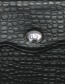 Myomy My Rose Handbag Mini Croco Black detail