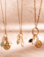 Mix And Match Ketting Attached Gold Plated