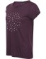 T&#8209;shirt Dandelion Breeze Dark Grape detail