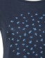 T&#8209;shirt Dandelion Breeze Deep Navy detail