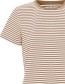 T&#8209;shirt Pzruby Irish Cream Striped detail